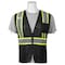 Deltaplus S863C Mesh Safety Vest, Contrasting Tape, 3 pkts, MD 63331 - alternate 1